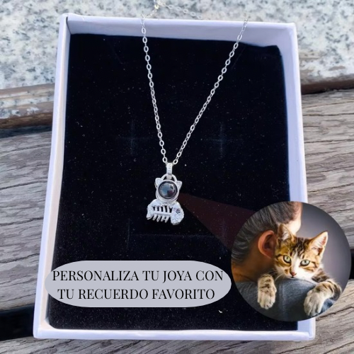 Collar con Foto Personalizada de Gatito