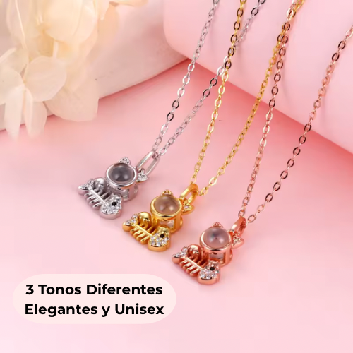 Collar con Foto Personalizada de Gatito